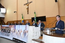 Laércio Oliveira participa da audiência pública que discute sobre a PEC 108