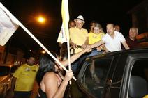 Coligação de Valadares Filho faz carreta em Nossa Senhora do Socorro 