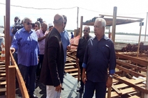 Governador visita obras do Largo da Gente Sergipana