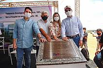 Marco inicial de construção do Hospital de Amor em Lagarto