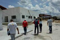 Representantes da Prefeitura visitam obra do Centro de Zoonoses