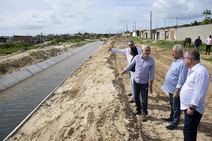 Em visita a obras de Aracaju, Belivaldo destaca \"visão de desenvolvimento\" de Edvaldo