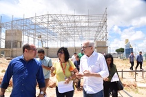 Prefeito Edvaldo mostra andamento de obras aos comunicadores 