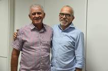 Edvaldo dialoga com Zé Valter, novo vereador de Aracaju