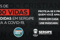 Sergipe ultrapassa a marca de 500 mortes por Covid-19