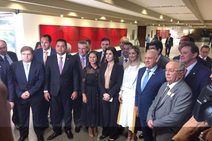 Luciano Bispo participa de reunião no Senado 