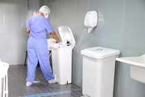 Hospital de Campanha tem protocolos rígidos e específicos de segurança sanitária