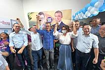 Fábio Mitidieri e Zezinho Sobral participam de convenção do Partido Progressistas