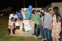 Prefeito Marival Santana inaugura quadra de esportes 