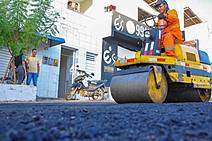 Prefeitura de Lagarto realiza revitalização asfáltica periodicamente