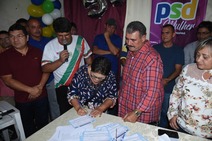 PSD bota na rua bloco em Propriá