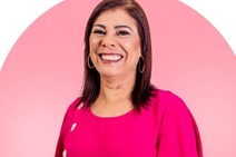 André Moura “oficializa” Gedalva como pré-candidata em São Cristóvão