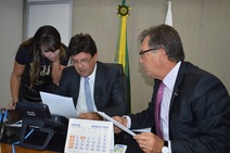 Laércio defende projeto Mais Saúde com ministro Mandetta