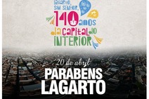 Lagarto completa 140 anos nesta segunda-feira, 20 