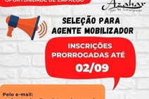 Projeto Azahar abre vaga de trabalho em Laranjeiras