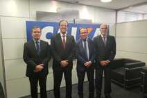 Edvaldo se reúne com presidente da Caixa e ministro das Cidades
