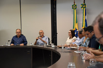 Belivaldo e Edvaldo reúnem gestores para discutir melhorias para a Saúde