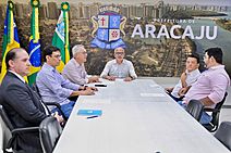 Prefeito Marcos Santana conquista ônibus mais novos para a frota que atende a São Cristóvão