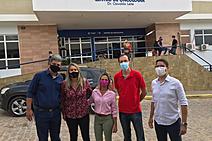 Parlamentares do Cidadania fazem fiscalização surpresa no Hospital João Alves