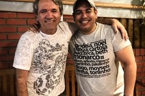 Lula Ribeiro e Fábio Lima cantam o Brasil no Café da Gente