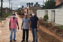 Com emendas de Fábio Reis, povoados de Lagarto recebem pavimentação 