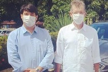 O líder Serigy, o mito Bolsonaro e o deputado Laércio Oliveira