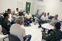 Prefeitura da Barra dos Coqueiros reforça parceria com Pelotão de Polícia Ambiental