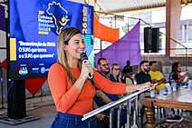 Prefeita Hilda Ribeiro participa da Conferência Municipal de Assistência Social