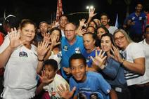 Belivaldo Chagas realiza primeiro comício em Simão Dias 