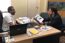 “Vamos trabalhar em prol da cultura” afirma Thiaguinho na Funcaju