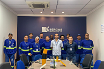 Sergas capacita equipe da CIFRA-Egenharia e Serviços em infraestruturas subterrâneas