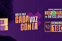 Não se cale! Cada voz conta - Agosto Lilás Alese