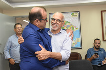 Prefeito Edvaldo Nogueira visita UFS e manifesta seu apoio à universidade pública