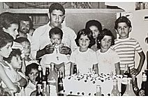 o bolo de aniversário