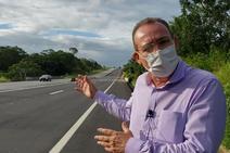 Zezinho Sobral celebra avanço das obras da BR 101
