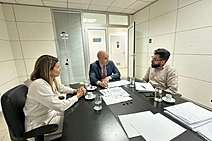 Em Brasília, prefeita Hilda Ribeiro se reúne com secretário Nacional de Habitação 