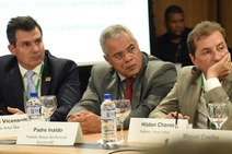 Padre Inaldo tem agenda grande no DF e apoia visão de pacto de Paulo Guede