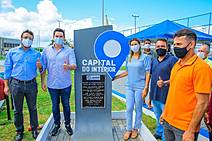  Prefeitura de Lagarto entrega praça São Francisco totalmente reformada