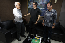 Edvaldo recebe ministro da Cultura e discute parceria 
