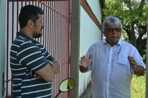 Almeida visita Hemose e discute parcerias com gestores