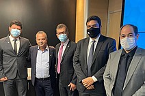 Laércio Oliveira se reúne com ministros do Desenvolvimento, Agricultura e Saúde