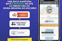 Emissão de taxas da Vigilância Sanitária está disponível no site da Prefeitura de Socorro  