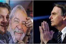 Pesquisa CNT/MDA: Pela primeira vez, Bolsonaro e Haddad registram empate técnico