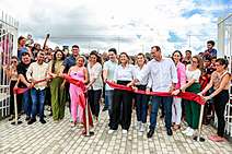 Prefeita Hilda Ribeiro inaugura "Estação Cidadania - Esporte" de Lagarto