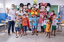 Volta às aulas presenciais em Lagarto é marcada pela alegria e cuidados com protocolos sanitários