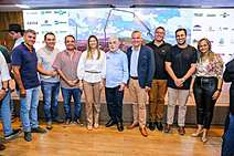 Prefeita Hilda Ribeiro participa do lançamento da Exporingo