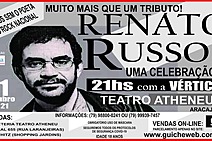Vida e obra de Renato Russo serão celebradas em show dia 11, com Banda Vértice