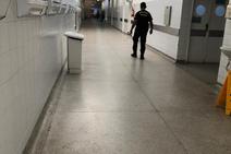 Pronto Socorro e corredor de catástrofe do Huse estão vazios na véspera do carnaval